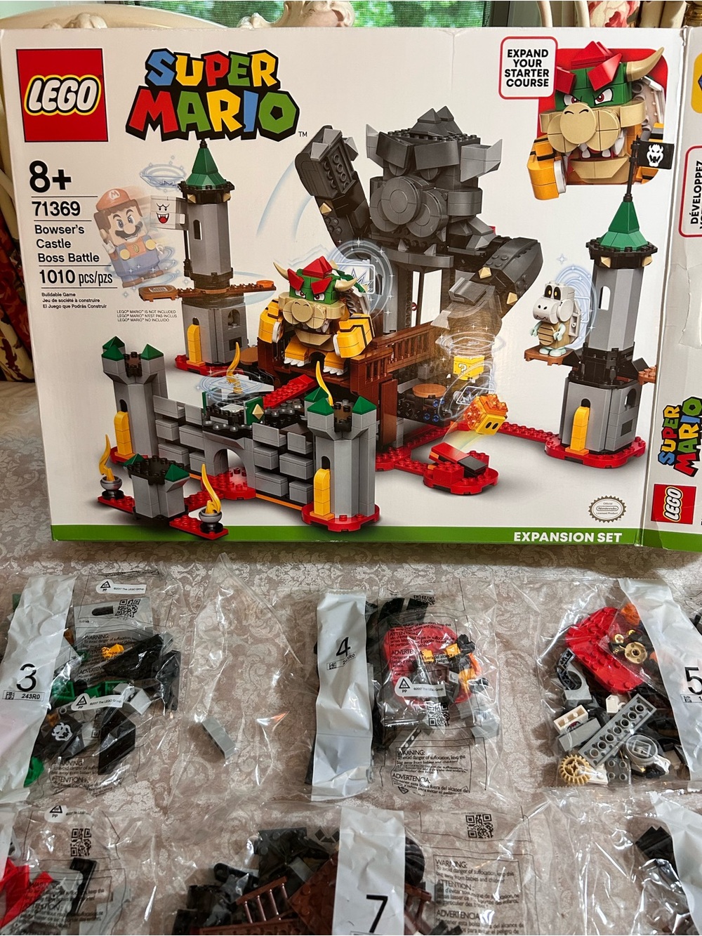Lego ~ Bowser’s Castle Boss Battle Expansion Set 71369 *packs 1 + 2 missing* - Picture 10 of 10